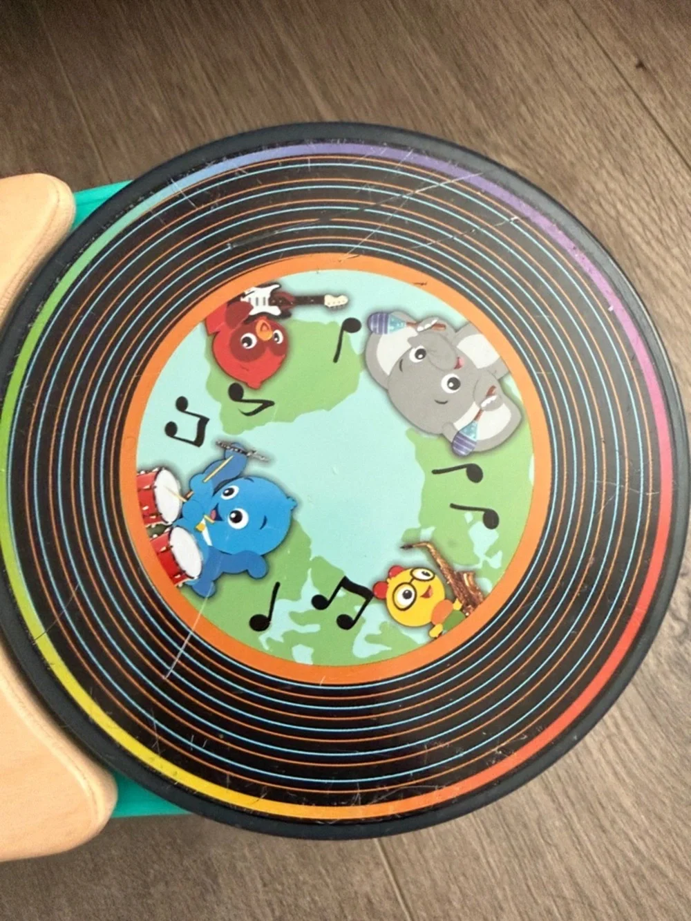 Teal Musical Activity DJ for Kids - Interactive Tap & Sound Play